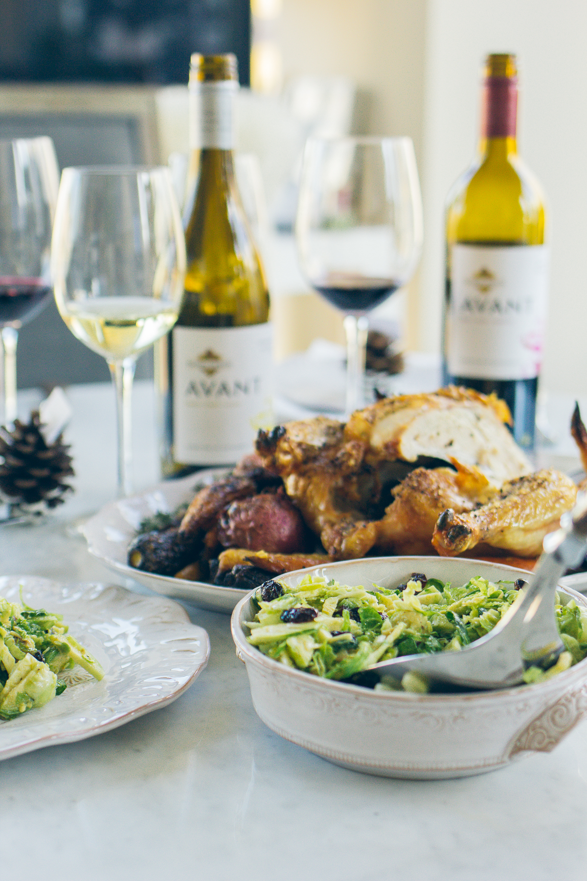a simple and elegant holiday dinner idea — via @TheFoxandShe