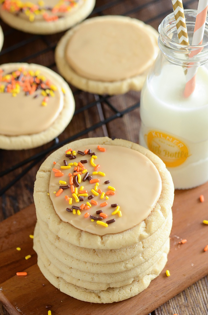soft maple sugar cookies