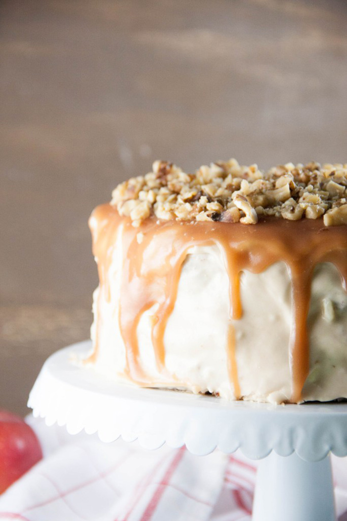 apple caramel cake