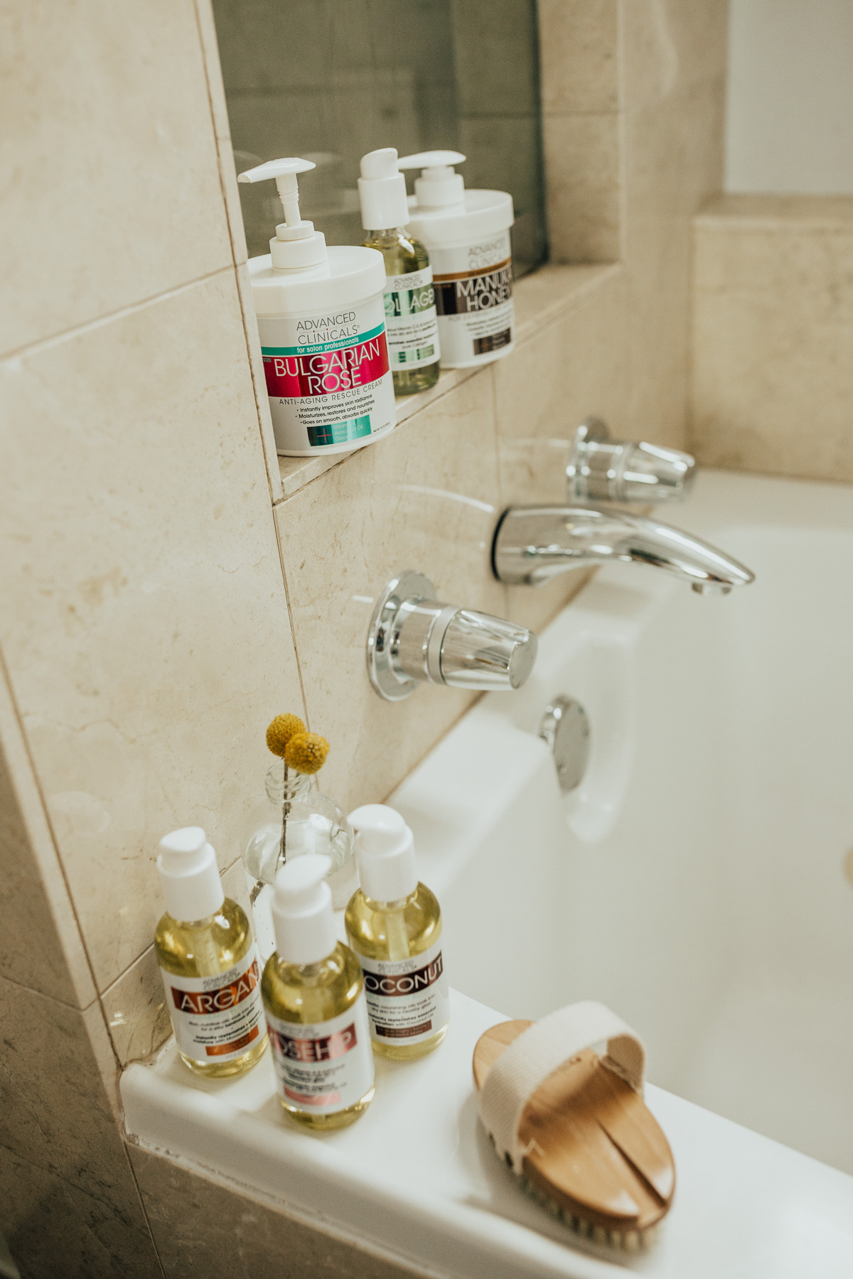 advanced clinicals body oil