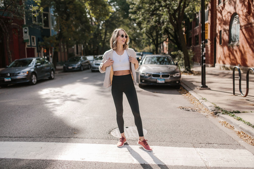 workout outfit fall