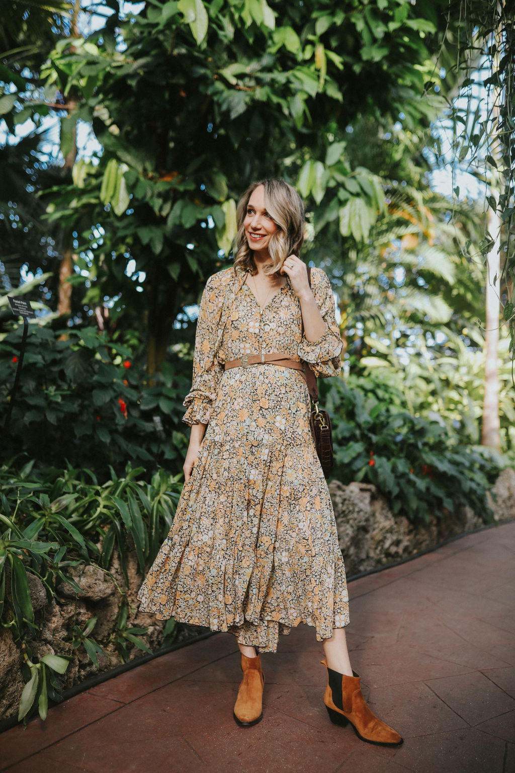 bohemian dress long