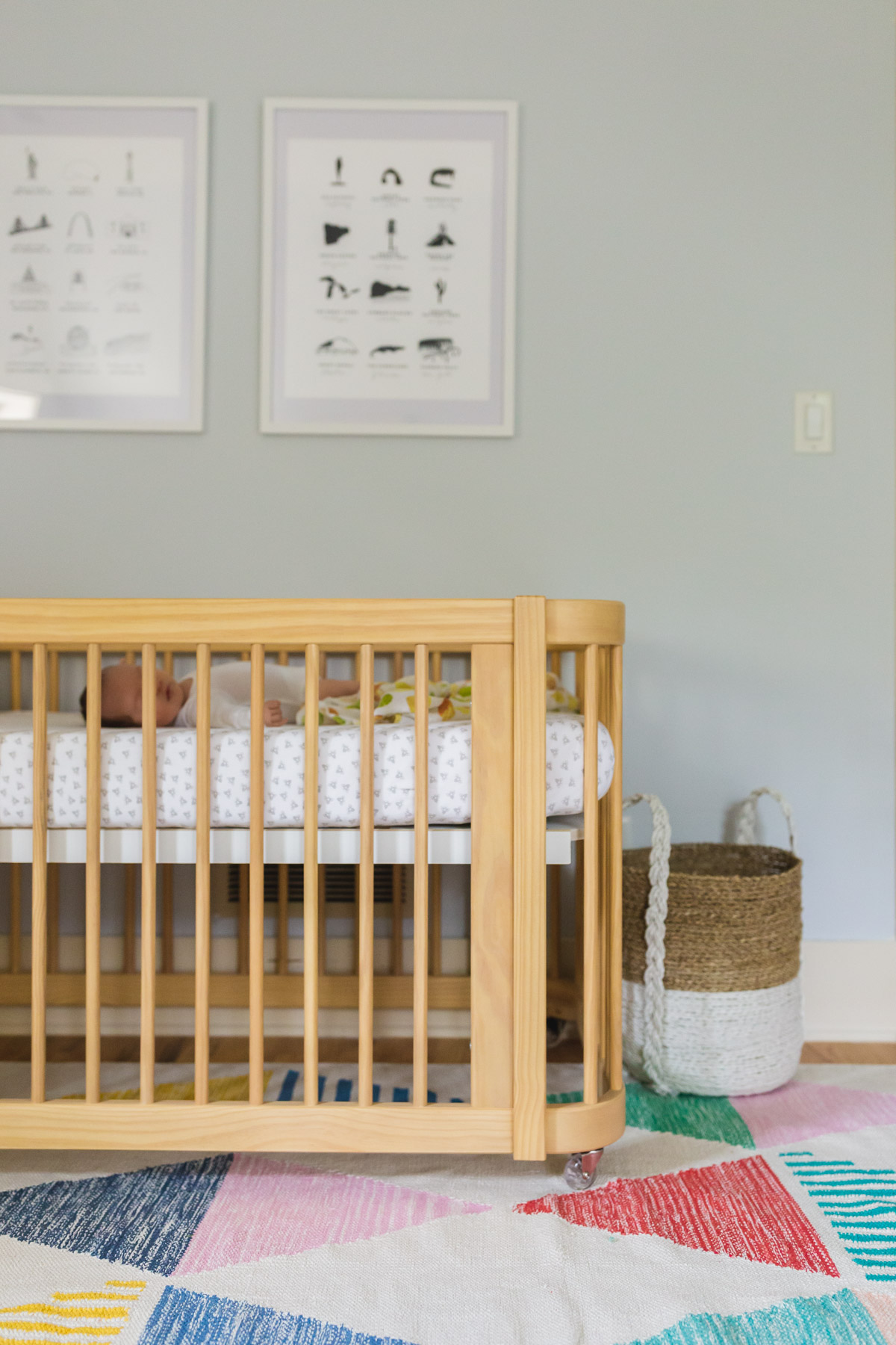 colorful baby nursery