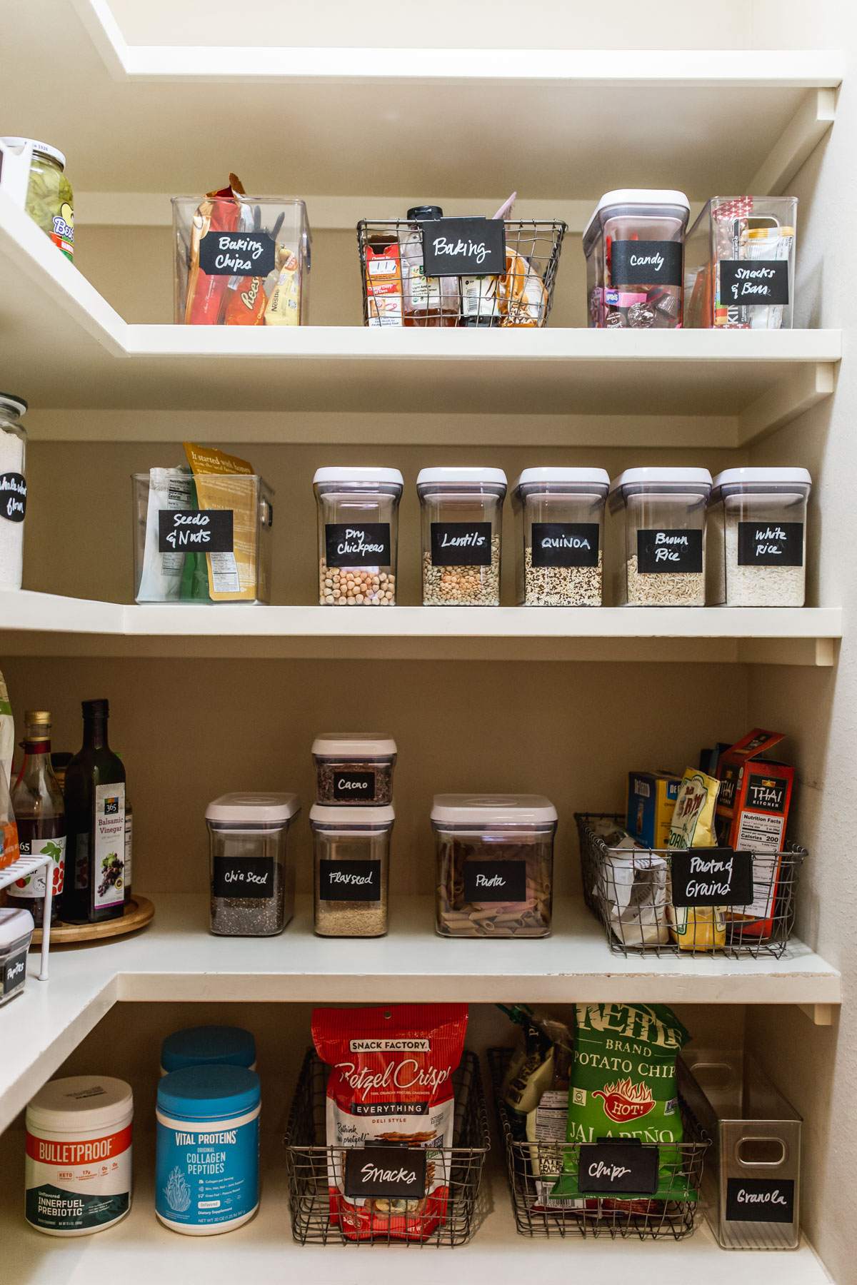 how to organize your food pantry