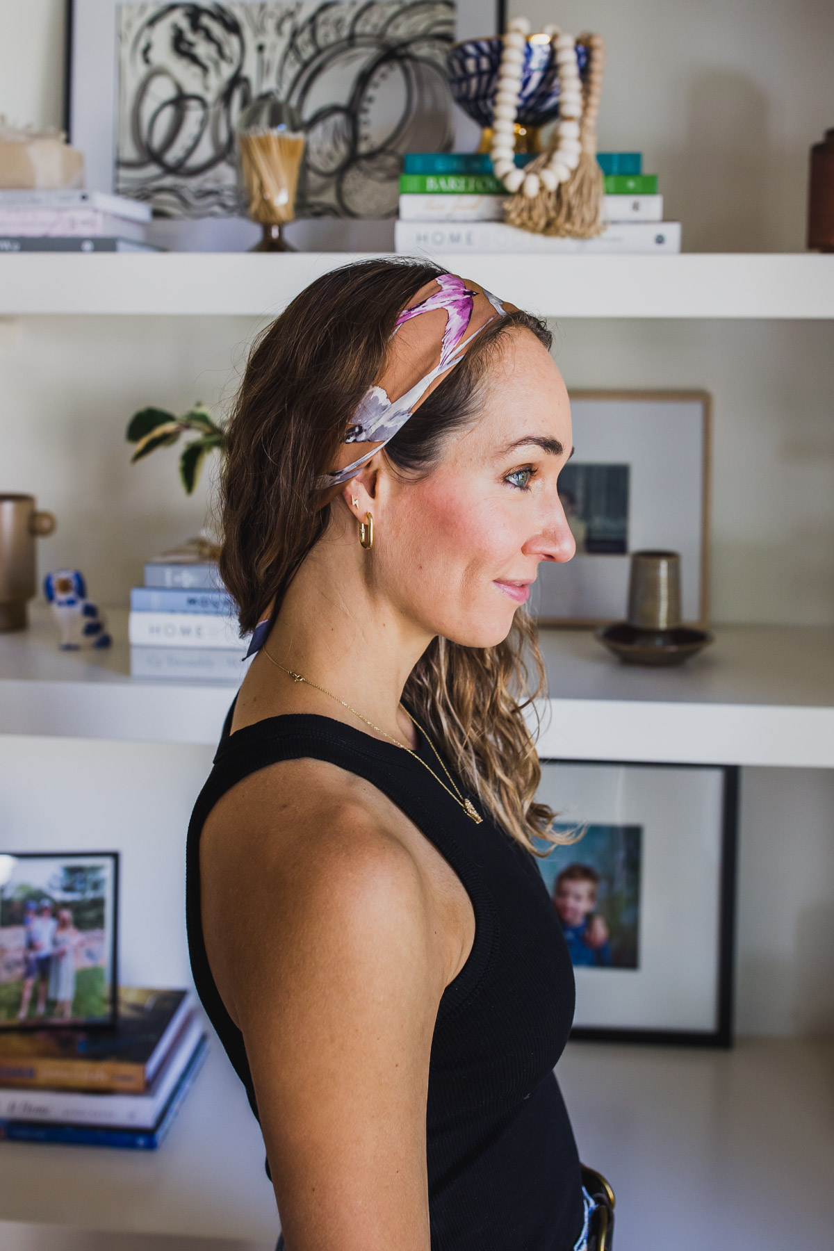 how to tie a head scarf